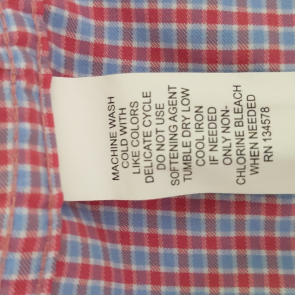 Men's L Vineyard Vines Performance Whale Shirt - Picture 4 of 5